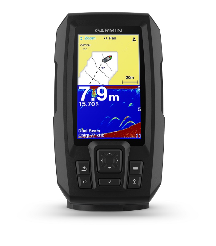 GARMIN Striker Plus 4 4.3" Kaksoiskeila peräpeiliant