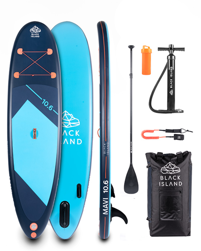 BLACK ISLAND MAVI SUP 10'6 PAKETTI