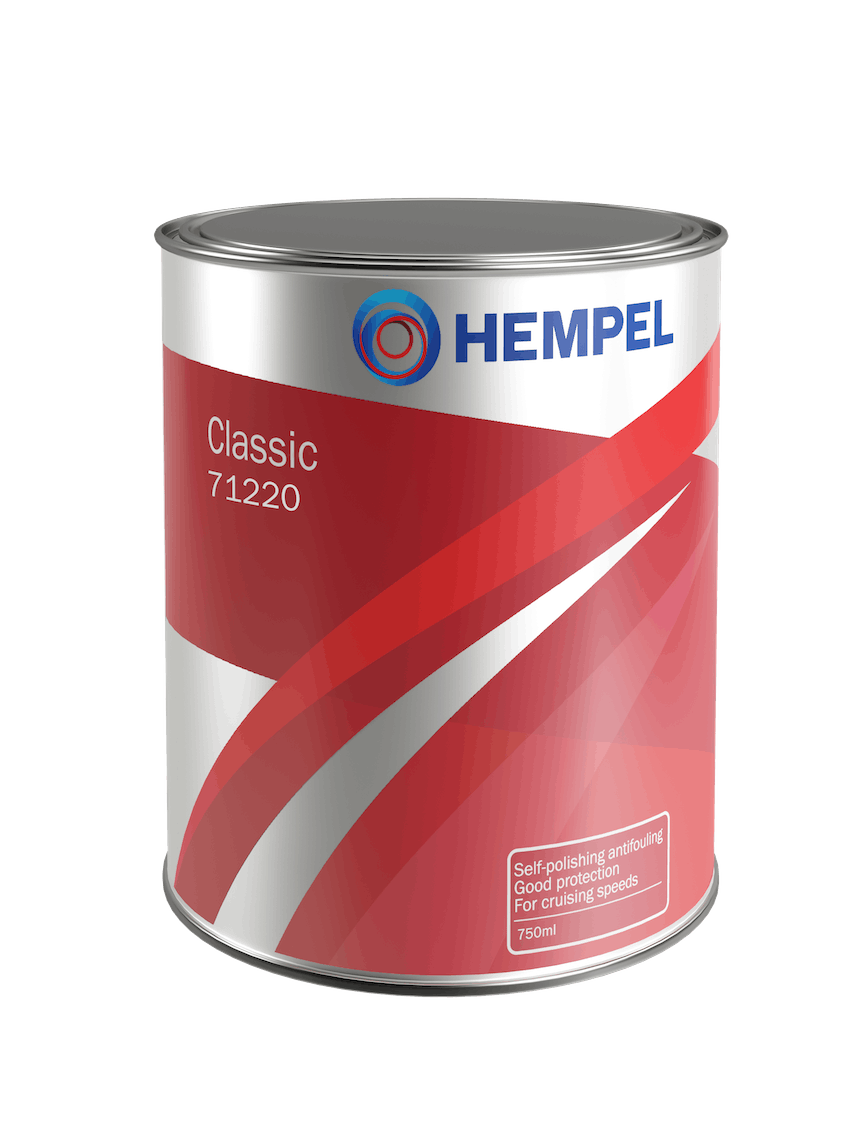 HEMPEL CLASSIC antifoul.maali 750ml vihreä          