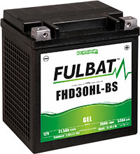 FULBAT MP GEL   12v 30Ah / 400  (HARLEY DAVIDSON)