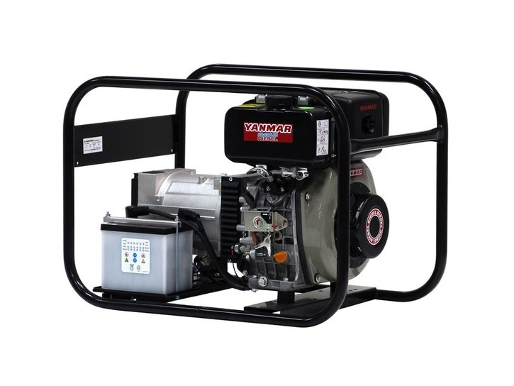 EUROPOWER EP4000DE GENERAATTORI 4 kVA - 2 x 230V  