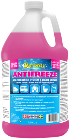 STARBRITE  Anti Freeze -46 3,78 / 1 gal MYRKYTÖN PAKKASNESTE PUNAINEN