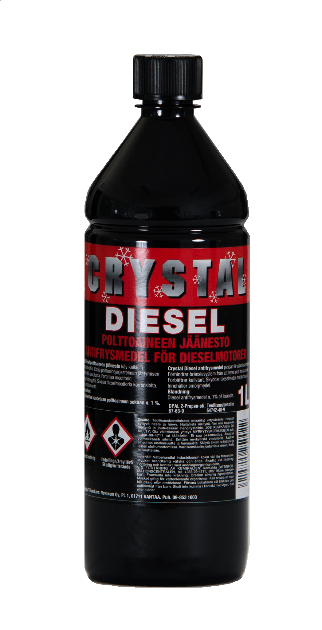 CRYSTAL Diesel Polttoaineen jäänesto 1L