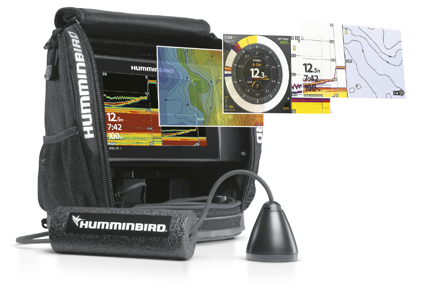 HUMMINBIRD HELIX ICE H5X DS CHIRP GPS G2