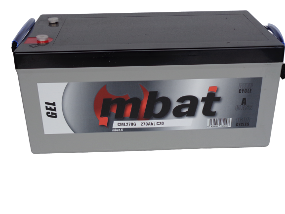 MBAT GEL BATTERY  270Ah / C20  DEEP CYCLE