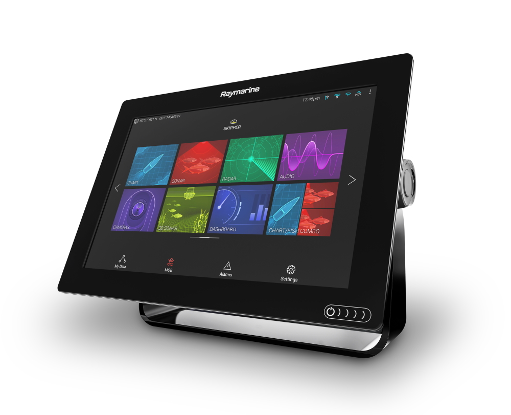 RAYMARINE AXIOM 12" MFD RV 3D+600W DEV-STNG CBL