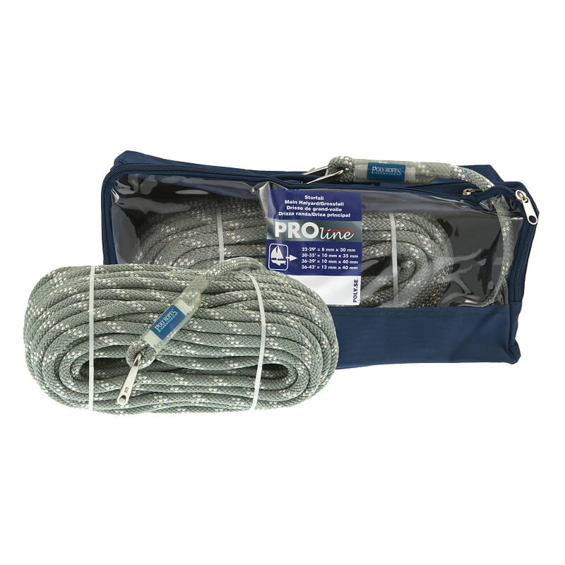 Falliköysi PROline Harmaa 12mm 40m PolyRope