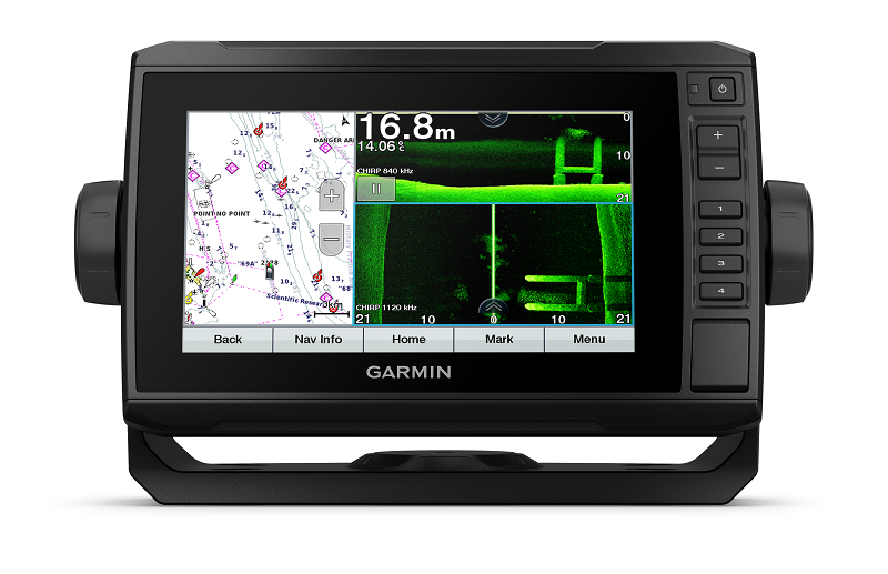 GARMIN ECHOMAP™ UHD 72sv ja GT56-TM -kaikuanturi