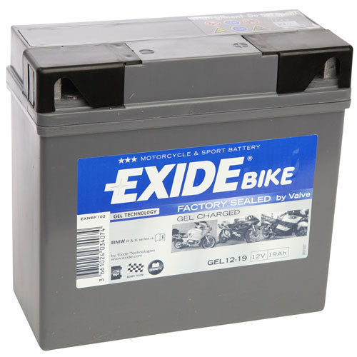 EXIDE MP-AKKU SULJETTU GEL12-19