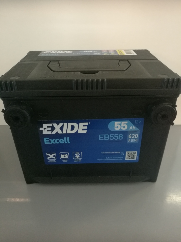 Аккумулятор exide 55ah