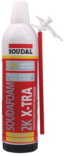 SOUDAFOAM 2 -KOMP. X-TRA - POLYURETAANIVAAHTO 400ml