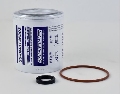 MERCURY / QUICKSILVER POLTTOAINE VAIHTO SUODATIN - 11/16 IN 10MIC