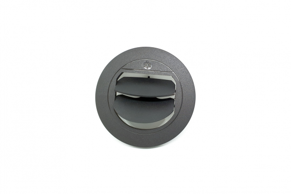 AUTOTERM ILMARITILÄ SÄÄDETTÄVÄ/SULJETTAVA 60mm MUSTA
