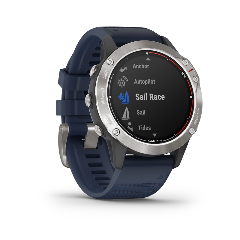 GARMIN Quatix® 6 Captain Blue veneilyälykello DEMO KAPPALE