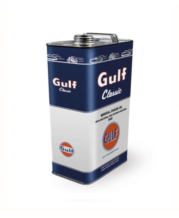 GULF CLASSIC SAE 20W-50 5L MINERAALIÖLJY (ZINK) 