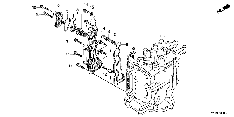 HONDA PAKOSARJAN TIIVISTE O-RENGAS (8-20D)