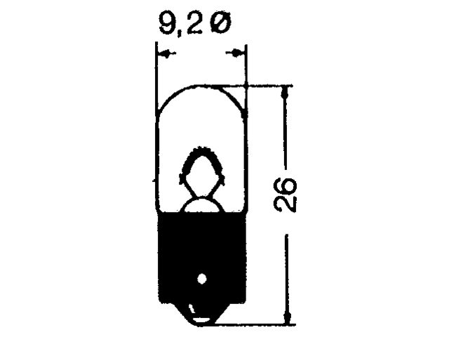 AQUA SIGNAL HALOGEN POLTTIMO BA9s  12V5W