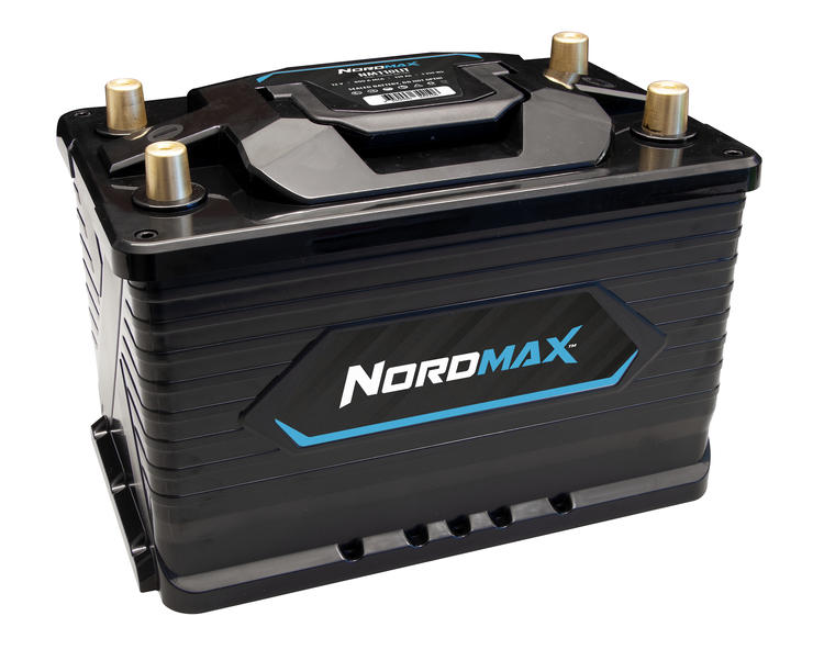 Nordmax Dual 12V/110Ah /800EN  ( 1350Wh) Litium 