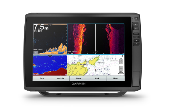 GARMIN ECHOMAP™ Ultra 122sv ja GT56UHD-TM-kaikuanturi