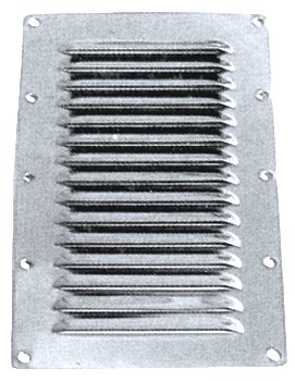 VENTTIILIRITILÄ RUOSTUMATON 125 x 230 mm            
