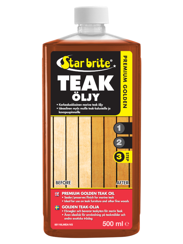 STARBRITE PREMIUM TEAK OIL 500ml                    