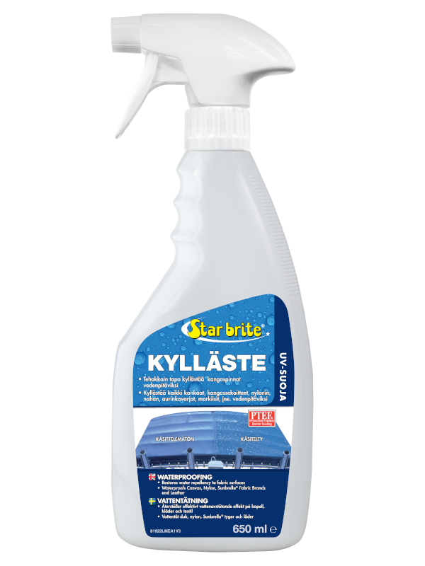 STARBRITE WATERPROOFING KUOMUKYLLÄSTE 650ml         