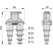 LAPONESTOVENTTIILI HUOHOTINVENT (Ø 13,19,25,32 mm)  