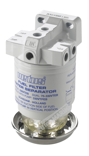 VETUS Vedenerotin/esisuodatin sarja CE/ABYC,10mic max 160hv