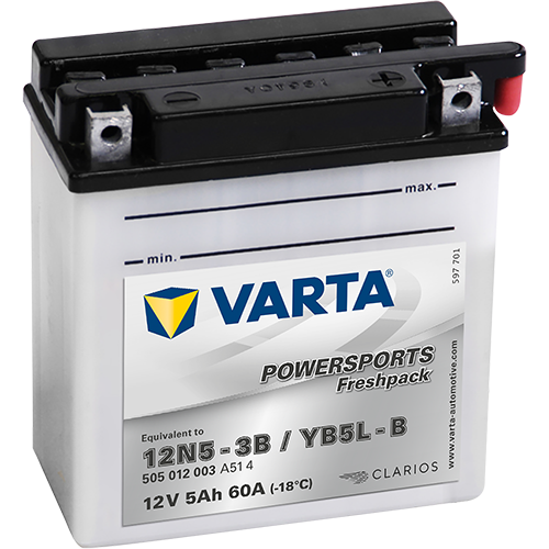 VARTA Powersport Freshpack MP 5Ah / 30A             