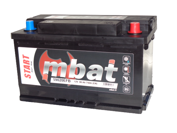 MBAT 12v 85Ah / 750A                                