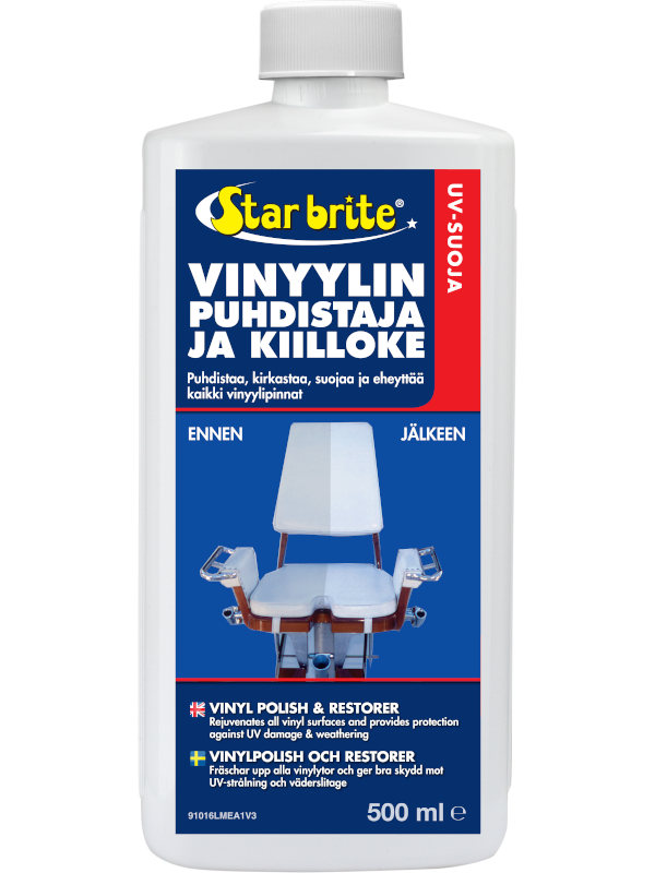 STARBRITE VINYYLIN PUHDISTUS / KIILLOTUSAINE 500ml                 