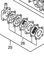 SUZUKI POLTTOAINEPUMPUNKALVO DT9,9 / 15 (2001- )    