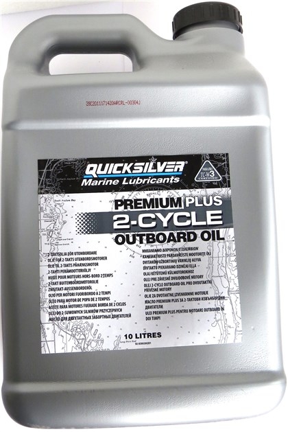 QS PREMIUM PLUS 2-CYCLE OUTBOARD OIL 10L TC-W3+     