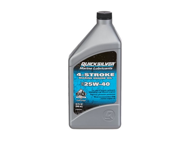 QS MERCURY 4-CYCLE MINERAL ENGINE OIL SAE 25W-40 1L         