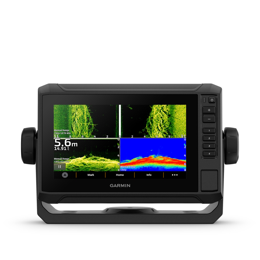 GARMIN ECHOMAP UHD2 72sv ja GT54UHD-TM-kaikuanturi