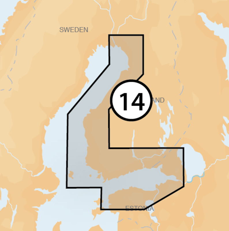 NAVIONICS PLATINUM+ XL3 MERIALUEET  POISTO TARJOUS                