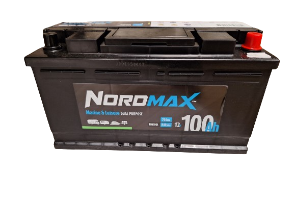 NORDMAX MARINE&LEISURE VAPAA-AJAN AKKU 100Ah         