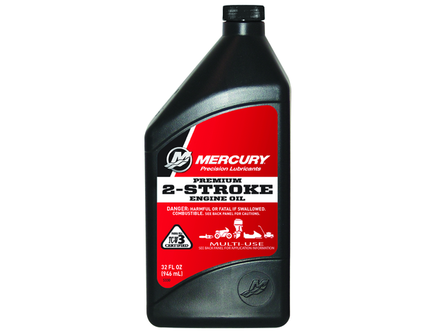 QS MERCURY PREMIUM 2-STROKE OUTBOARD OIL 1L                  