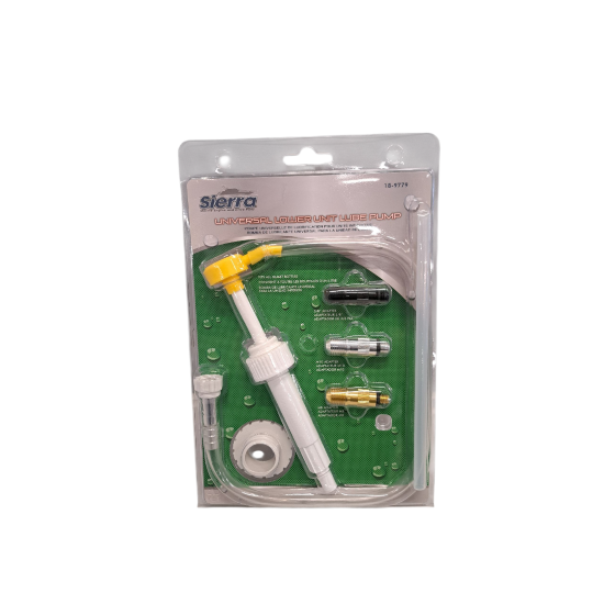 Sierra vaihteistoöljypumppu 1L / 4L astiaan - 3 adapteria mukana