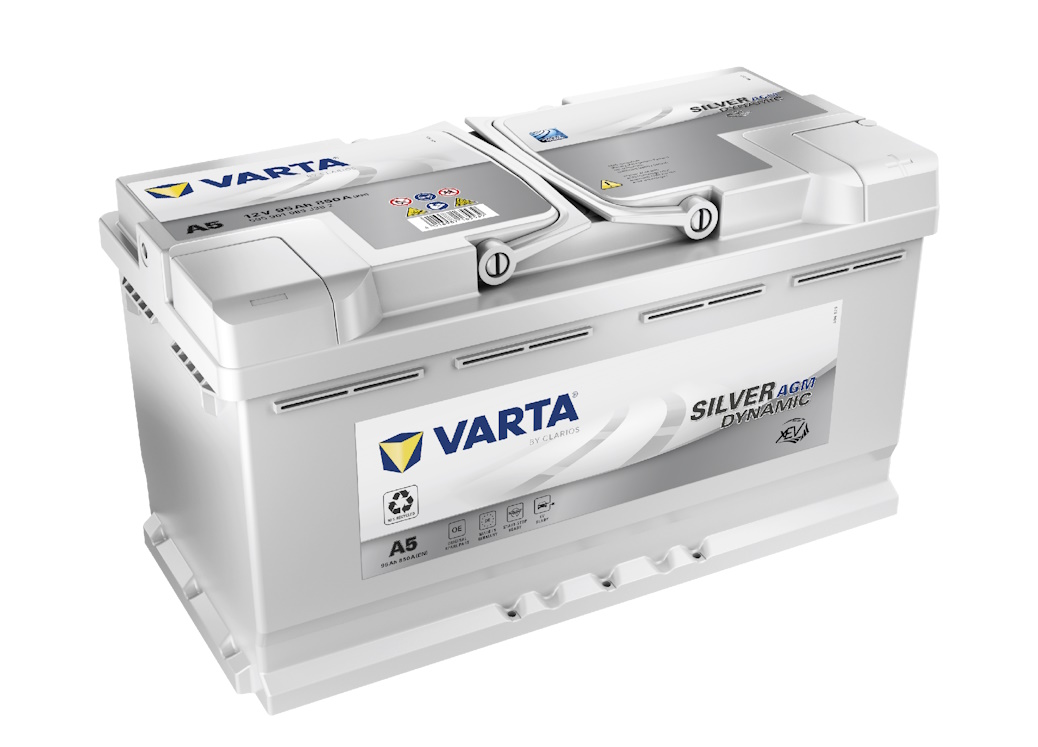 VARTA  A5  AGM SILVER DYNAMIC xEV 95Ah / 850A            