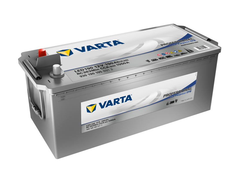 VARTA PROFESSIONAL DUAL PURPOSE EFB 12v190Ah/1050A/EN