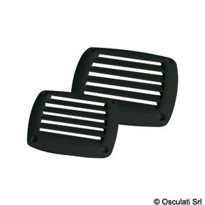VENTTIILIRITILÄ 27326 MUSTA MUOVI 85X85mm 